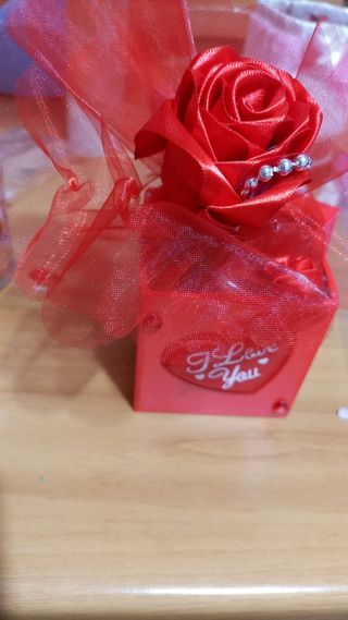 Rose di stoffa