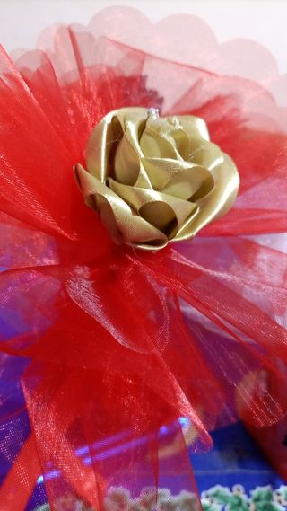 Rose di stoffa