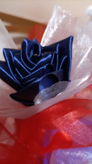 Rose di stoffa