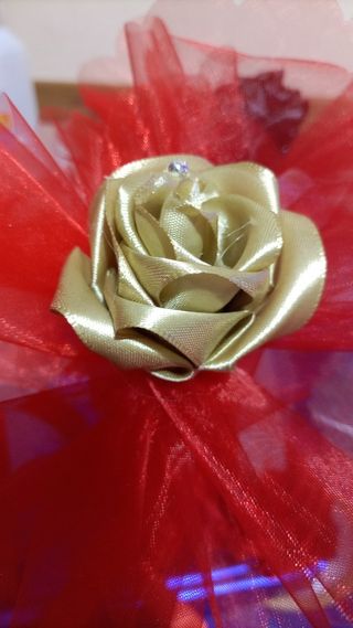 Rose di stoffa
