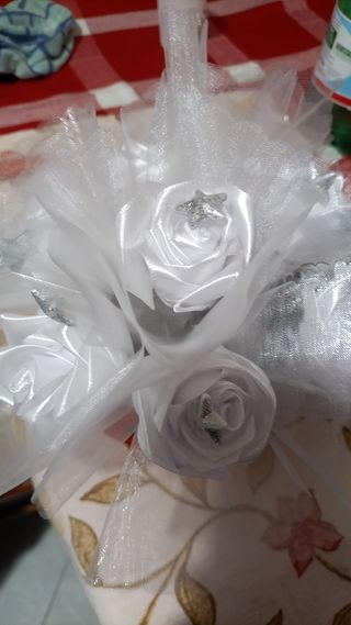 Rose di stoffa