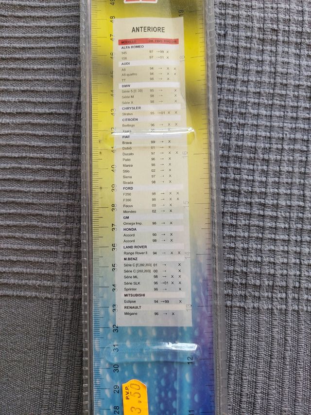 Limpia parabrisas nuevos