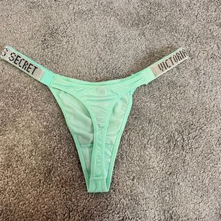 Tanga Azul claro Victoria Secret