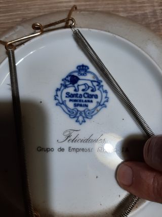 Piatti natalizi Santa Clara 