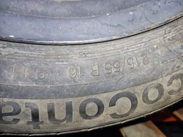 Llanta 16  con neumático mercedes