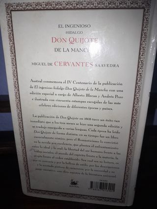Libro D. Quijote de la Mancha
