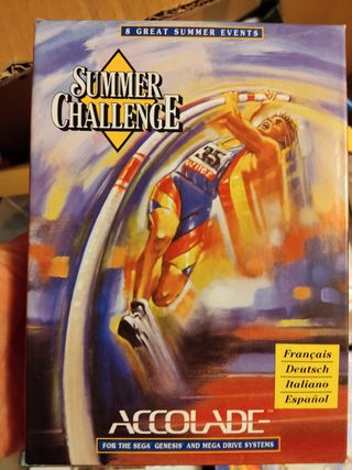 Summer Challenge mega drive