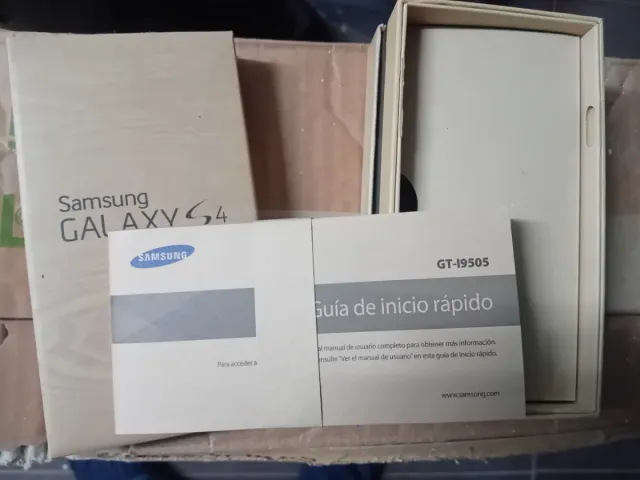 Lote cajas vacías de móvil