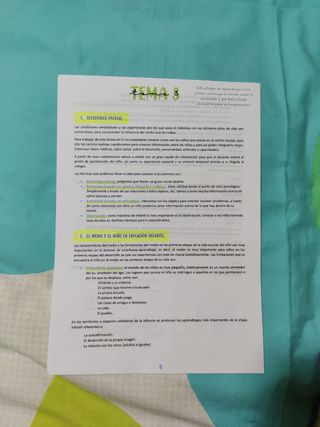 Apuntes UAH educación infantil Sociales