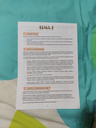 Apuntes UAH educación infantil Sociales