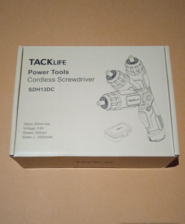 NUEVO Destornillador inalámbrico recargable