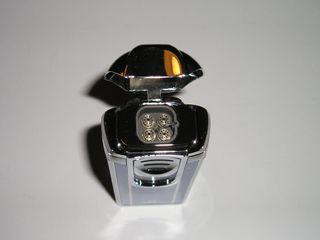 Accendino maxi 4 fiamme turbo cigar puncher egoist