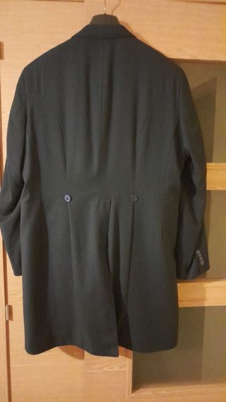 Chaqué ojo de perdiz Azul Marino