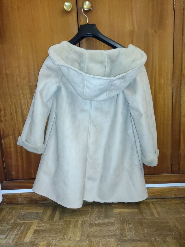 abrigo de pelo niña