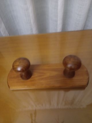 PERCHA DE MADERA