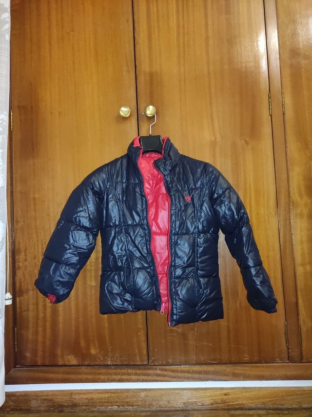 plumífero reversible de niño