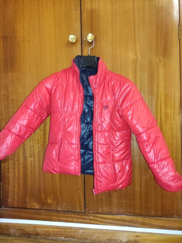 plumífero reversible de niño