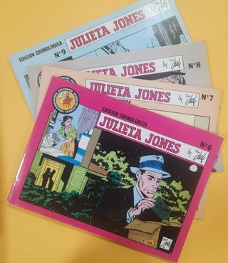 Lote de cómics originales Julieta Jones | 1990