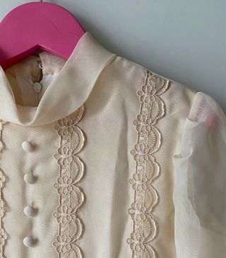 Vestido de Primera Comunión vintage de niña