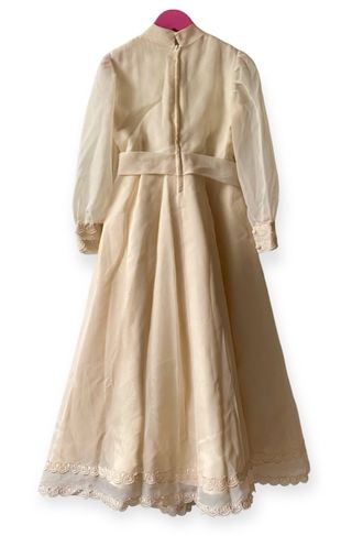 Vestido de Primera Comunión vintage de niña