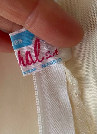 Vestido de Primera Comunión vintage de niña