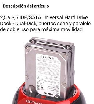 Docking-IDE/SATA soporte de disco duro