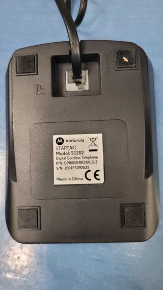 TELEFONO INALAMBRICO MOTOROLA S1202 MANOS LIBRES