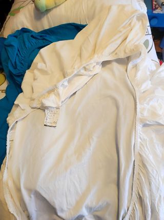 Sabanas  bajeras para cama infantil 