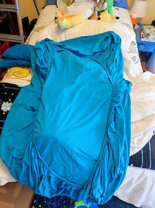 Sabanas  bajeras para cama infantil 