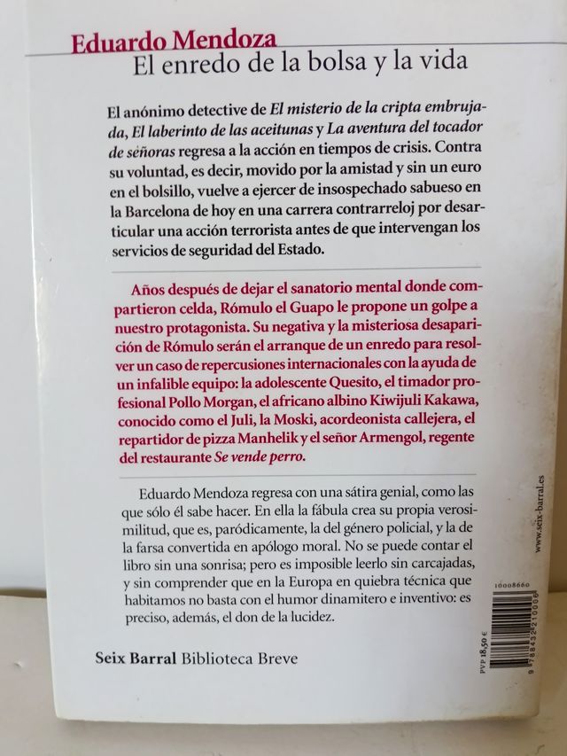 EL  ENREDO  DE  LA  BOLSA  Y  LA  VIDA