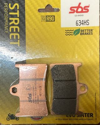 Juego de pastillas delanteras Yamaha