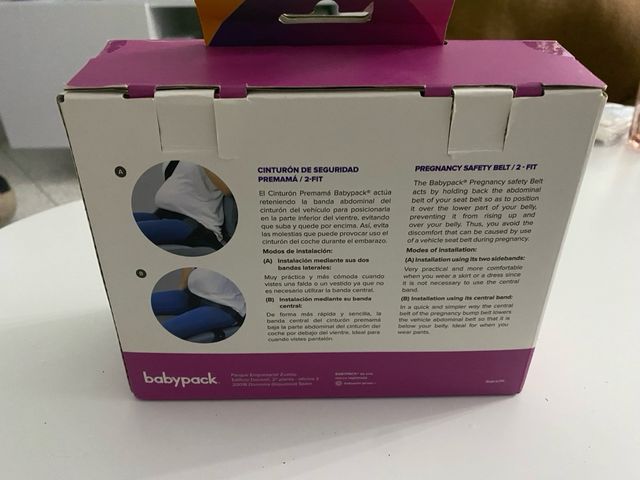 cinturón de seguridad premamá