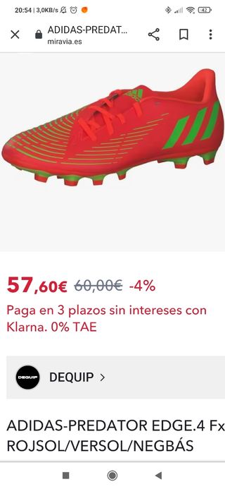 Botas futbol niño