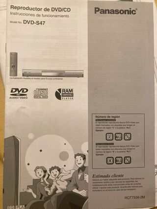 dvd/cd player panasonic S47