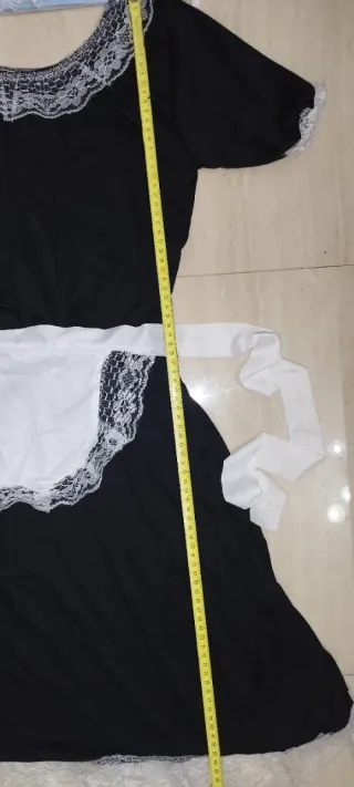 DISFRAZ MUJER SIRVIENTA TALLA UNICA.Nuevo