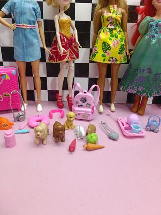 Lote muñecas Barbie 