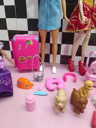 Lote muñecas Barbie 