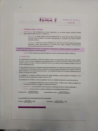 Apuntes UAH educación infantil Química 