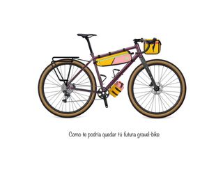 FRAMESET T.56 GRAVEL (1,75-1,90m) a ESTRENAR