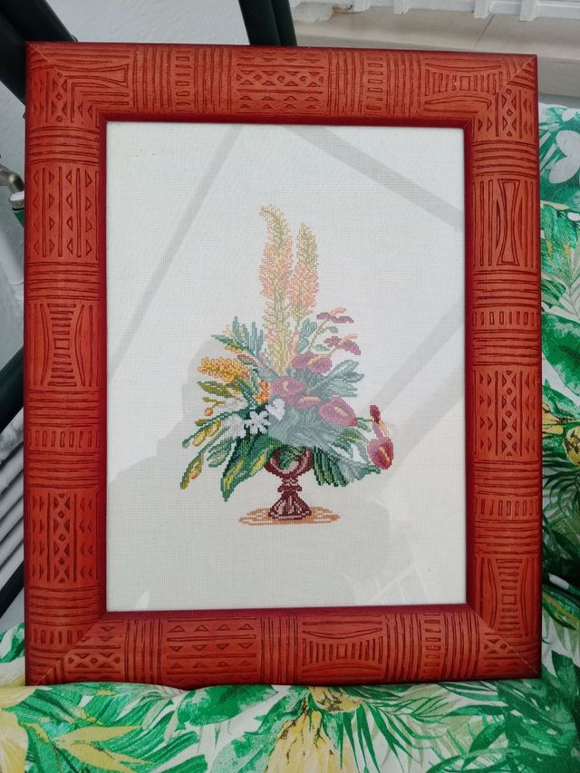 Cuadro de punto de cruz 