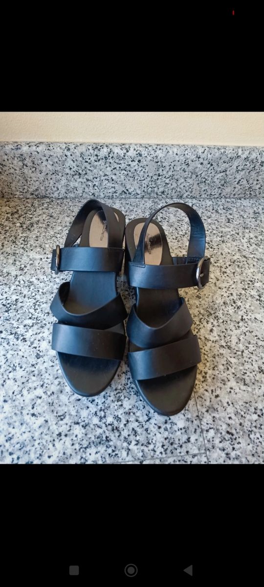 Sandalias plataforma Stradivarius 40