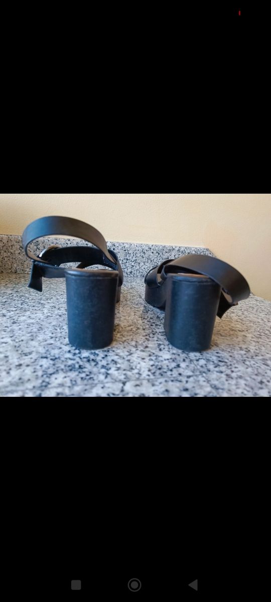 Sandalias plataforma Stradivarius 40