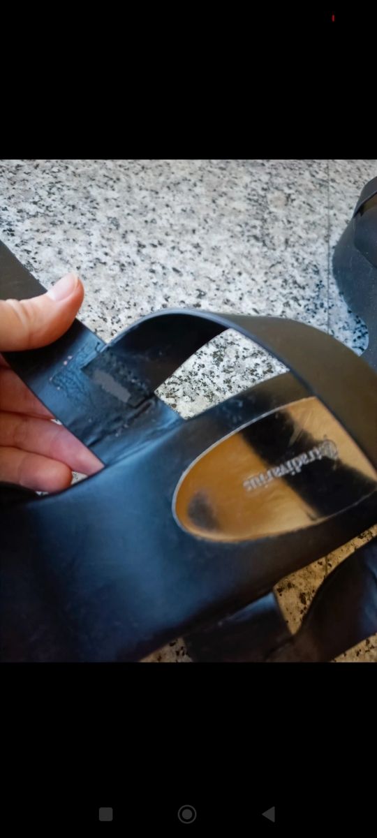 Sandalias plataforma Stradivarius 40