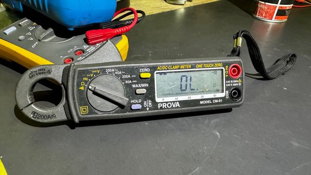 Multimetro pinza Prova digital CM-01