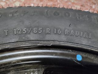 Rueda de repuesto nueva 