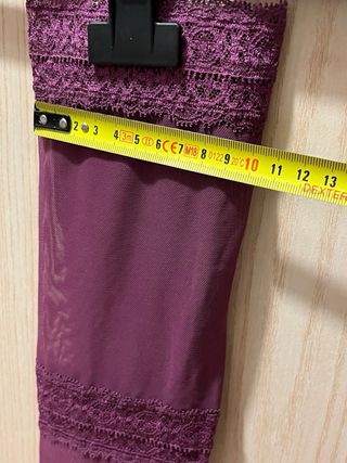 Guanti lunghi lilla (taglia unica)