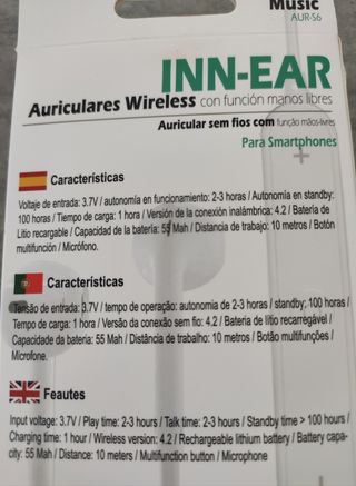 Auriculares Innova