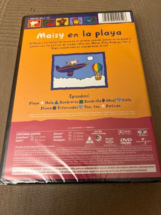 Dvd infantil 0-4 años Maisy