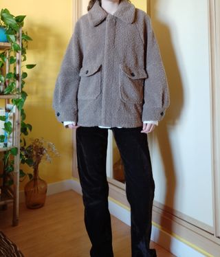 Chaqueton de borreguito Zara. Nueva temporada