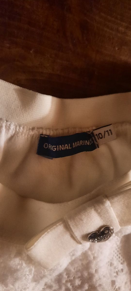 Gonna pizzo bambina Original Marines